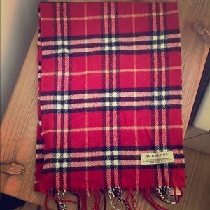 Burberry scarf
